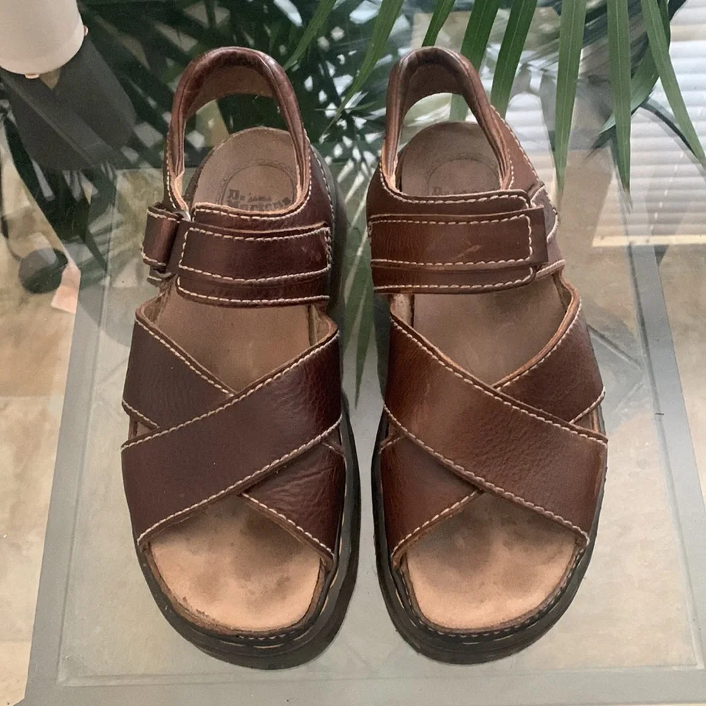 Vintage 90s DR. MARTENS Mens Made in England Sandals 9076